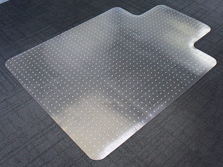 Clear Vinyl Chair Mat - Image 3