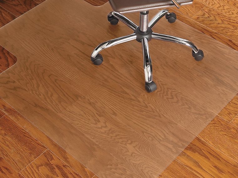 Clear Vinyl Chair Mat - Image 2